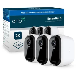Arlo Essential 3 XL 2K - Trådløs overvågningskamera - 3-pak