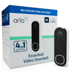 Arlo Essentiel dørklokke 2 2K Trådløs dørklokke