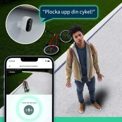 Arlo Essentiel HD XL Overvågningskamera 2-pakke