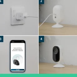 Arlo Essentiel 2K indendørskamera 2-pakke