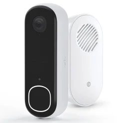 Arlo Essentiel 2K trådløs videodørklokke med Chime 2
