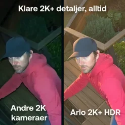 Arlo Pro 6 - Trådløst overvågningskamera - 1-pakning
