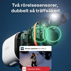 Arlo Ultra 3 4K - Trådløs overvågningskamera - 1-pack