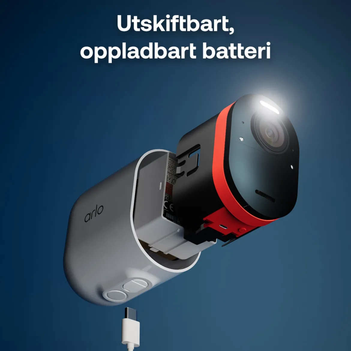 Arlo Ultra 3 4K - Trådløs overvågningskamera - 3-pakning