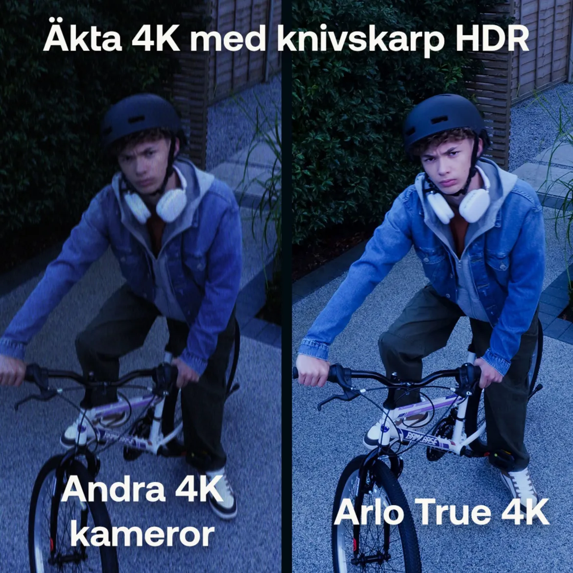 Arlo Ultra 3 4K - Trådløs overvågningskamera - 3-pakning