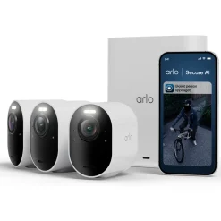 Arlo Ultra 3 4K - Trådløs overvågningskamera - 3-pakning