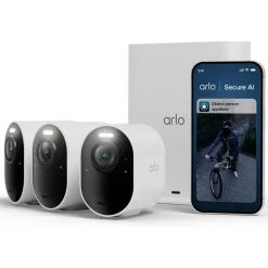 Arlo Ultra 3 4K - Trådløs overvågningskamera - 3-pakning
