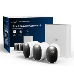 Arlo Ultra 3 4K - Trådløs overvågningskamera - 3-pakning