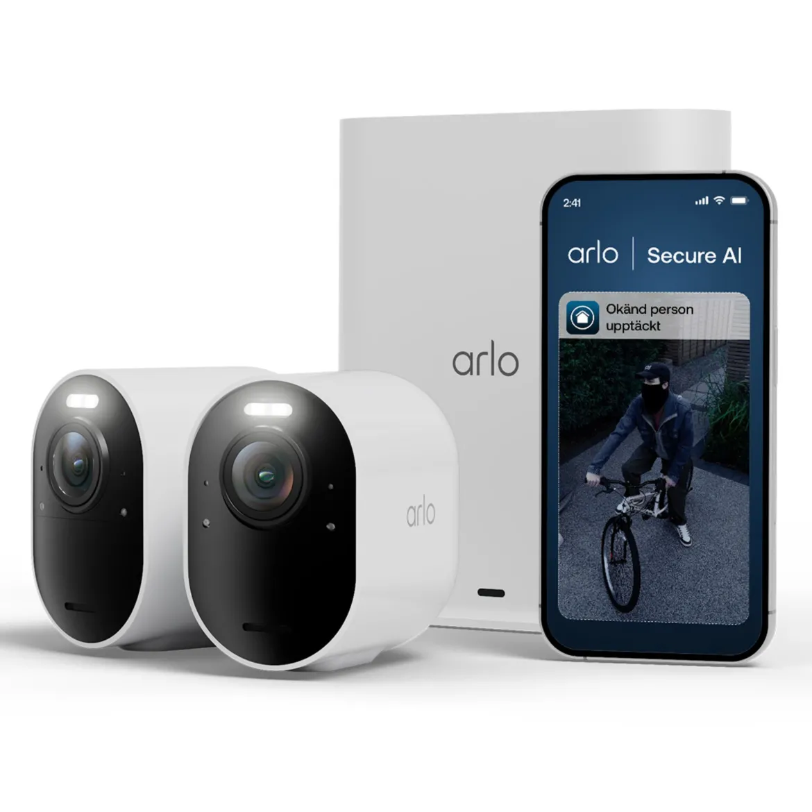 Arlo Ultra 3 4K - Trådløs overvågningskamera - 2-pak