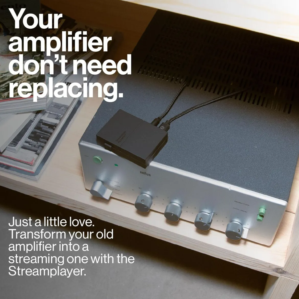 Atonemo Streamplayer netværksstreamer - Sort