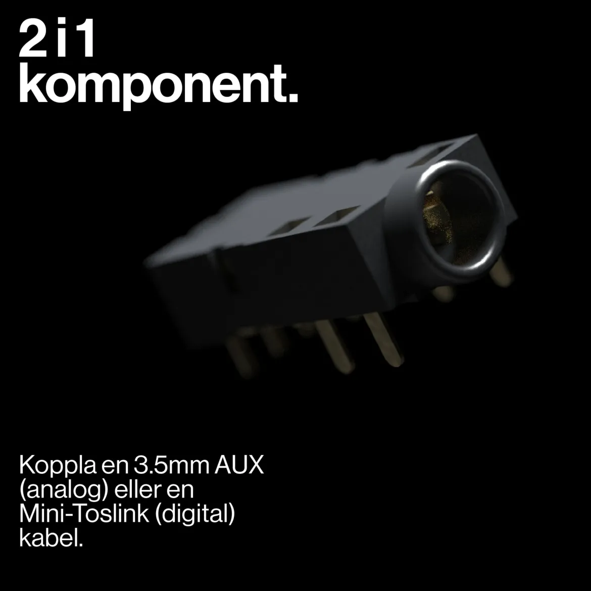 Atonemo Streamplayer netværksstreamer - Sort