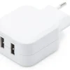 4,8 A USB-oplader med to porte.