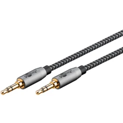 AUX lydkabel 3,5 mm - 2 m