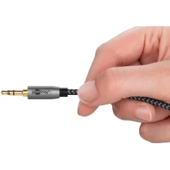 AUX lydkabel 3,5 mm - 2 m