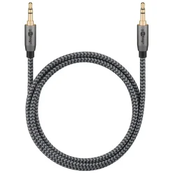 AUX-lydkabel 3,5 mm - 1 m