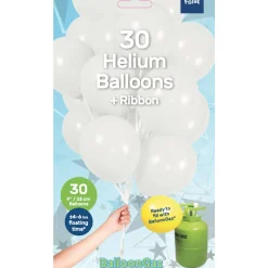 Balloner 30-pak - Hvid