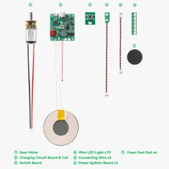 Bambu Lab 3D-kit til trådløs oplader