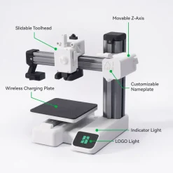 Bambu Lab 3D-kit til trådløs oplader