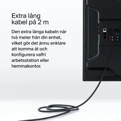Belkin USB-C-kabel til Displayport 8K/60 Hz 2 m