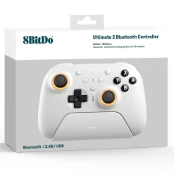 8Bitdo Ultimate 2 Bluetooth Controller - Hvid