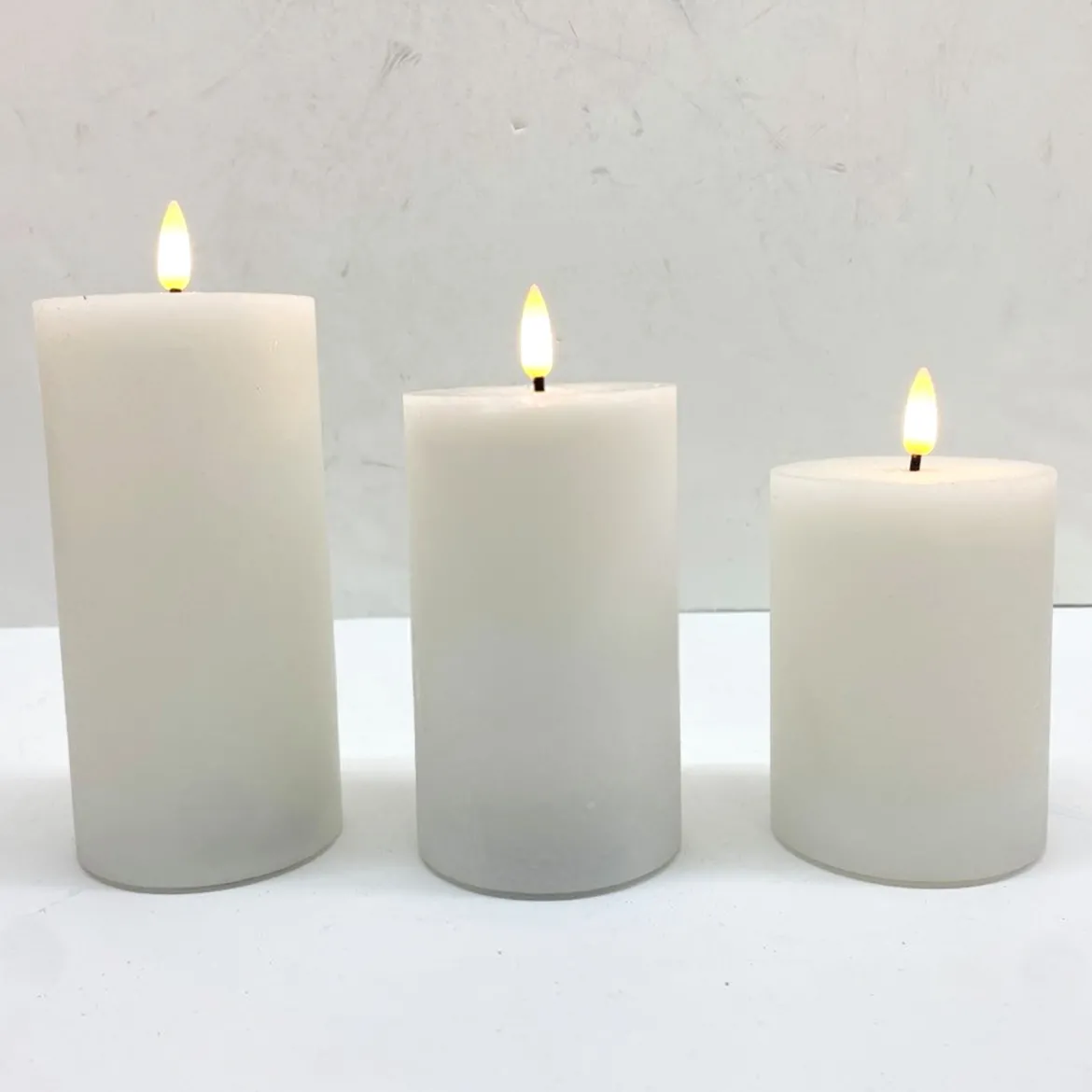 Bloklys LED 3-pakke