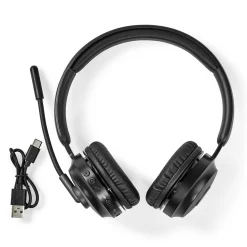 Bluetooth Nedis PC-headset - On-Ear - Stereo