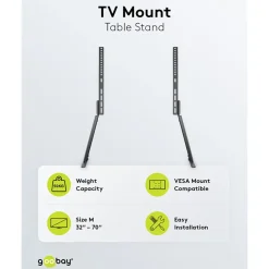 Bordstativ til tv på 32-70 tommer.