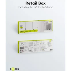 Bordstativ til tv på 32-70 tommer.