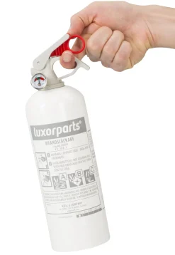 Brandslukker med pulver 1 kg - Hvid