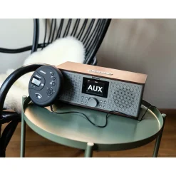Bærbar Bluetooth® CD-MP3-afspiller med antishock Sort