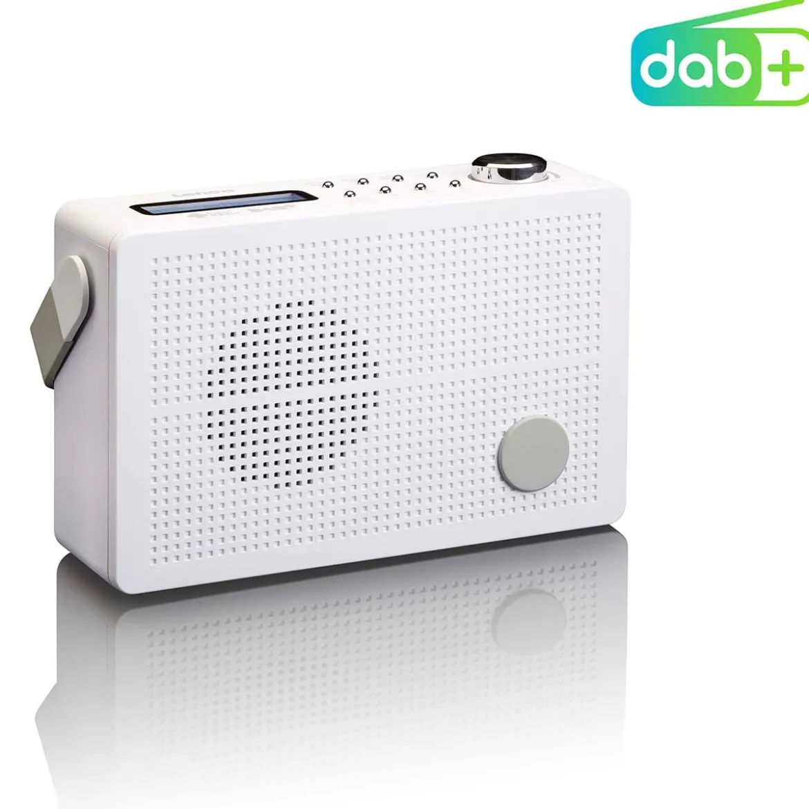 Bærbar DAB+/FM-radio med alarmfunktion