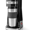 Butler Single-Serve Kaffemaskine 0.4L Isoleret Rejsekrus, Automatisk Slukning
