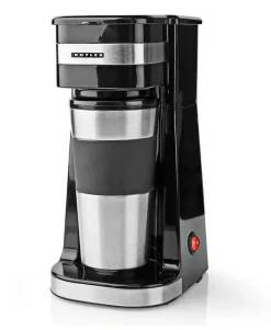 Butler Single-Serve Kaffemaskine 0.4L Isoleret Rejsekrus, Automatisk Slukning