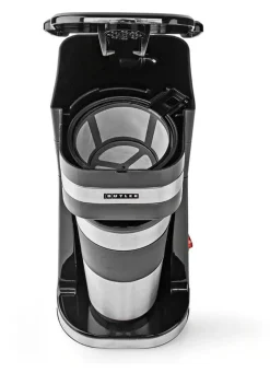 Butler Single-Serve Kaffemaskine 0.4L Isoleret Rejsekrus, Automatisk Slukning