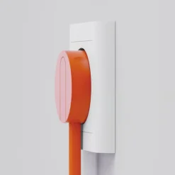 By NORM NORM K dansk stikprop uden jord, Orange, IP20