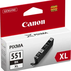 Canon CLI-551BK XL Blækpatron Sort