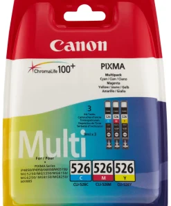 Canon CLI-526 Blækpatroner 3-pakning