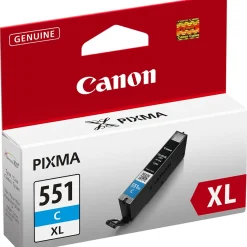 Canon CLI-551C XL Blækpatron Cyan