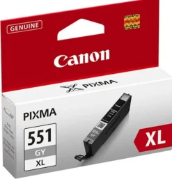 Canon CLI-551GY XL Blækpatron Grå