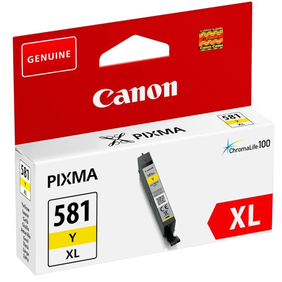 Canon CLI-581XL Blækpatron Gul