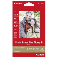Canon Plus Glossy II Fotopapir 10x15 cm 50-pakke