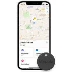 Chipolo One Spot - Bluetooth nøglefinder - Apple Find My - Sort