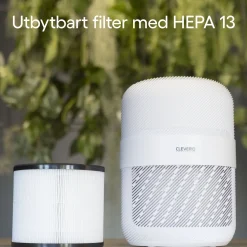 Cleverio Luftrenser med smart teknologi