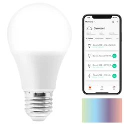 Cleverio Smart E27 RGB LED-pære 806 lm