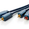 Clicktronic Stereo lydkabel 2x RCA - 10 m