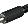 DC-stik med loddeforbindelse - 5,5x2,5x9 mm