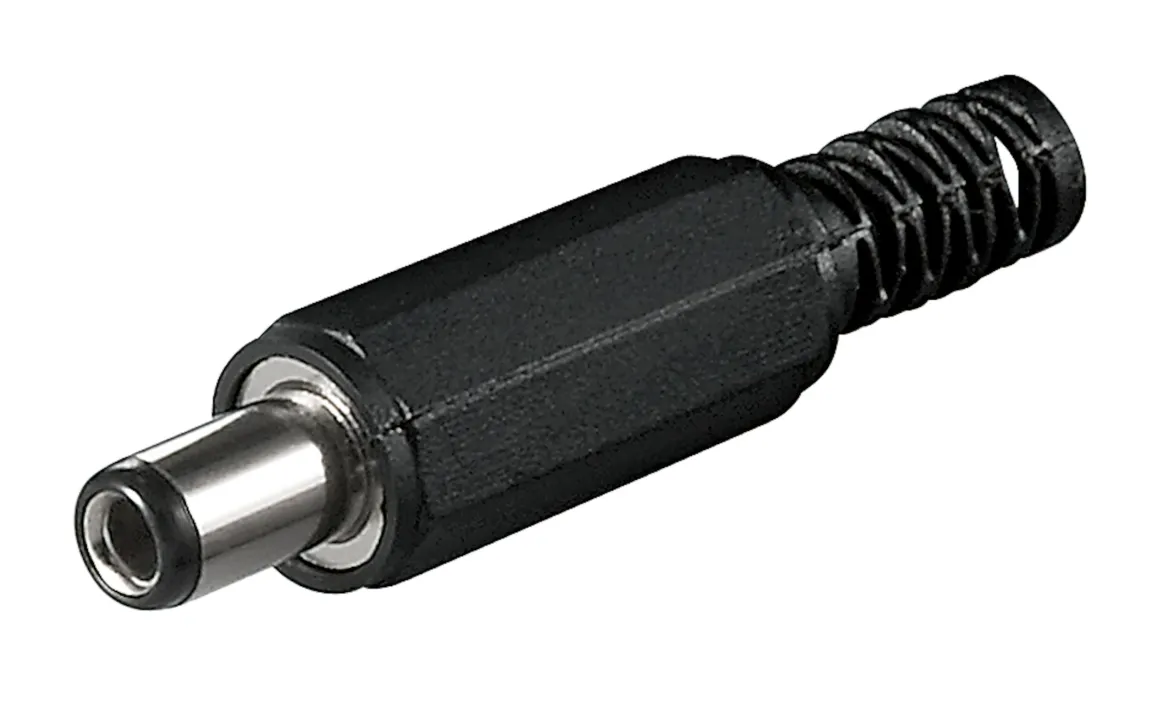 DC-stik med loddeforbindelse - 5,5x2,5x9 mm