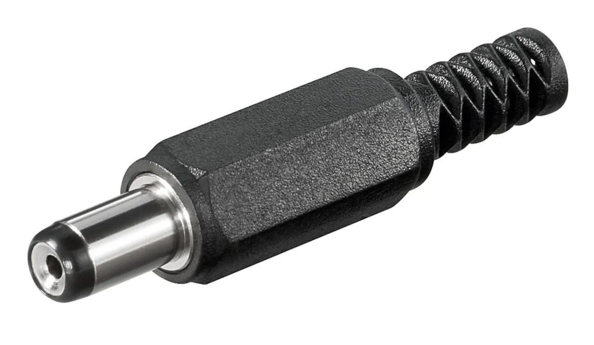 DC-stik med loddeforbindelse - 5,5x1,7x10 mm
