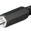 DC-stik med loddeforbindelse - 3,4x1,3x9 mm