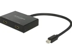 Delock Mini DisplayPort til 2x HDMI-adapterkabel (MST)